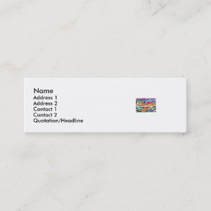 Human DNA Mini Business Card