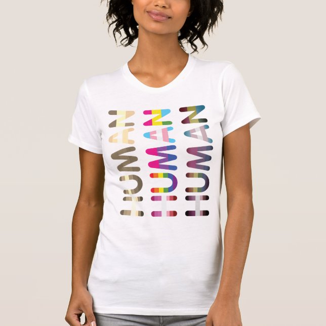 Human Equality Kindness Tolerance Humanity T-Shirt (Front)