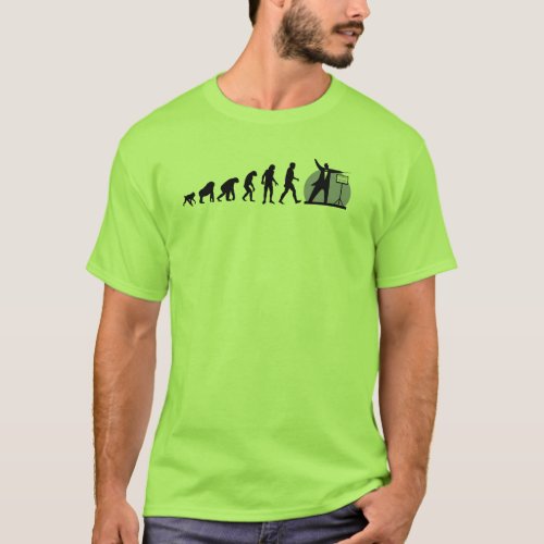 Human evolution Conductor T_Shirt