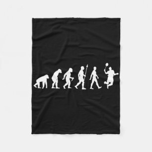 Human Evolution  Fleece Blanket