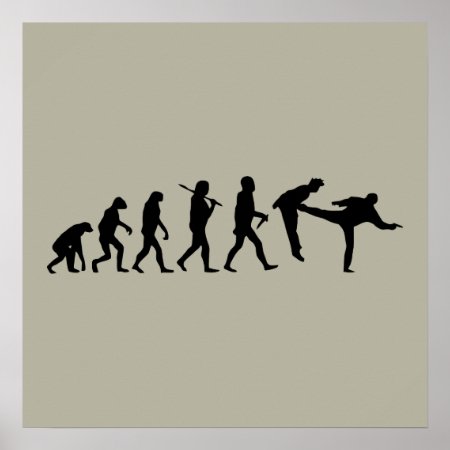 Human Evolution Poster