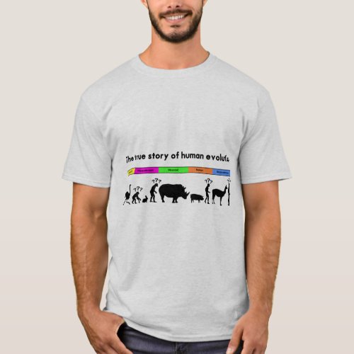 Human evolution T_Shirt