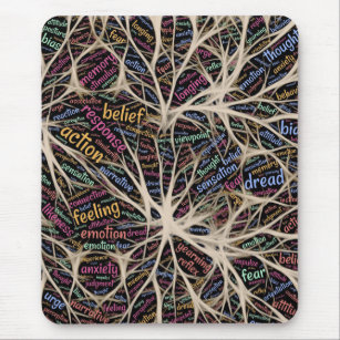 Human Experience Inspirational Word Art    Mouse Pad