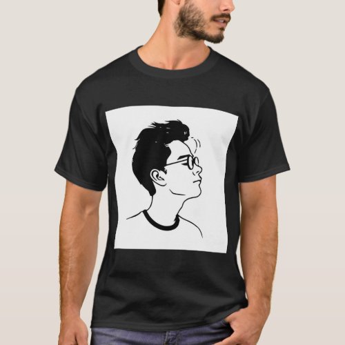 Human Face T_Shirt