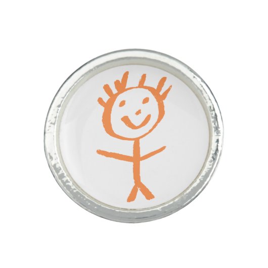 human figurine ring (Front)