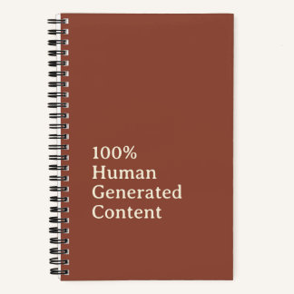 Human Generated Content Anti AI Notebook