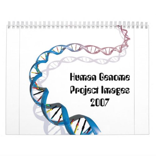 Human Genome Project Images Calendar