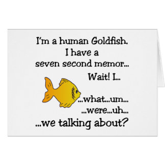 Human Goldfish Cards