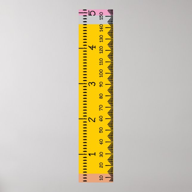 Human Growth Chart Ruler | Printable Growth (Front)
