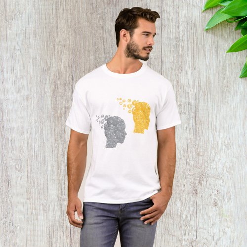 Human Head Gears T_Shirt