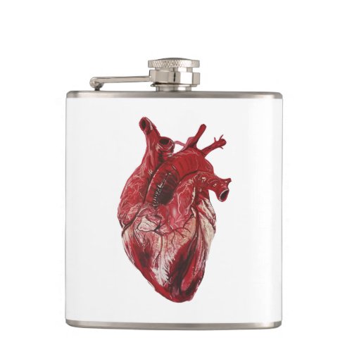 Human Heart Flask