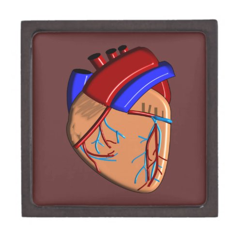 Human Heart iPhone and Electronics Cases Keepsake Box