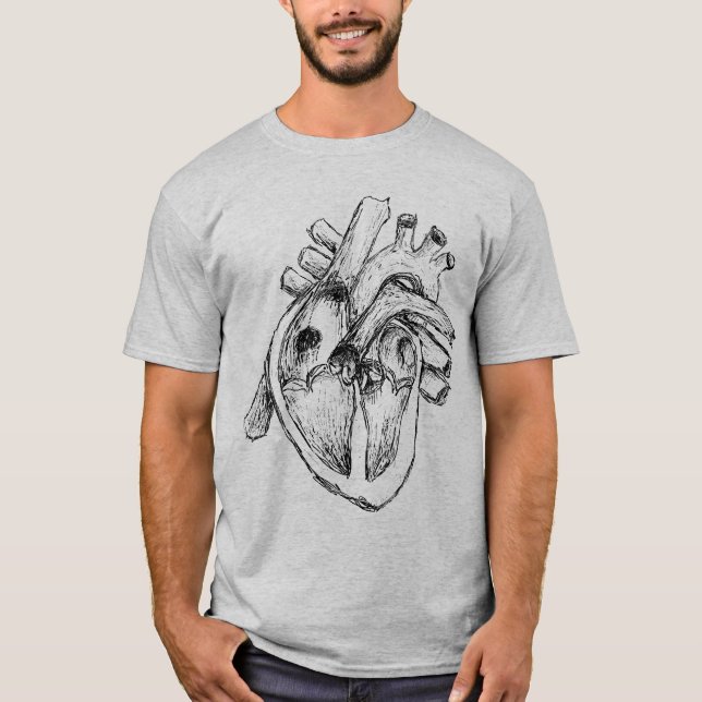 Human Heart T-Shirt (Front)