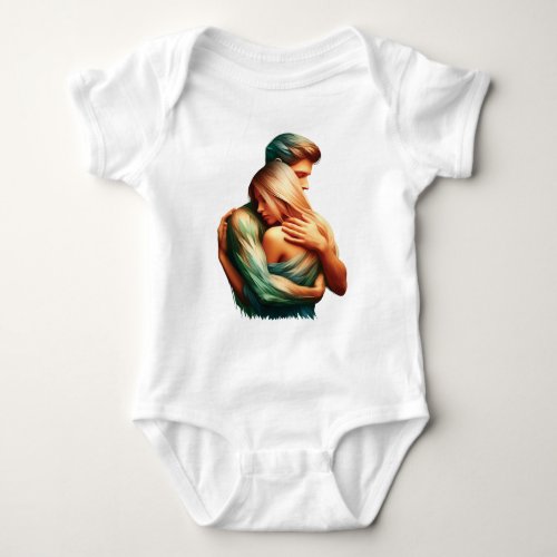 Human Hug Baby Bodysuit