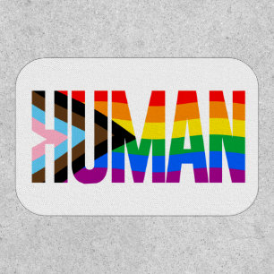 Human Inclusivity Pride Flag Patch
