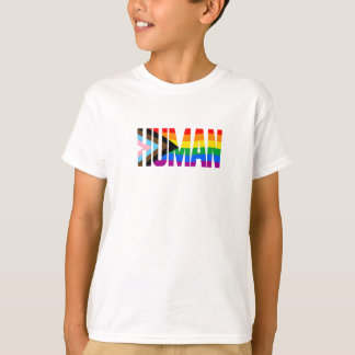 Human Inclusivity Pride Flag T-Shirt