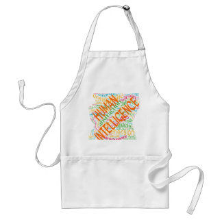 Human Intelligence Cloud Adult Apron