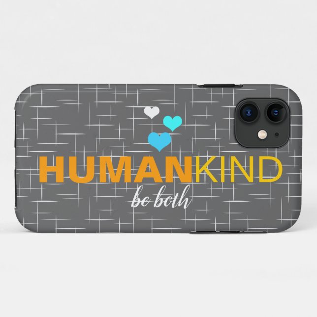 Human Kind Case-Mate iPhone Case (Back (Horizontal))