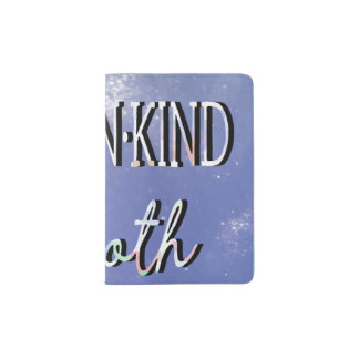 Human Kind Logo Passport Holder
