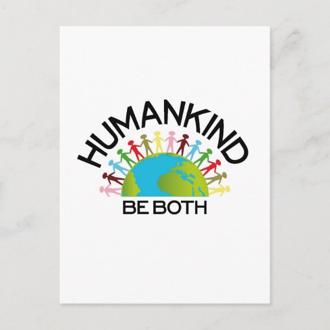 Human Kind Postcard (Front)
