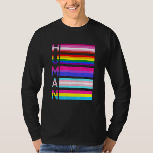 Human Lgbt Community Gay Transgender Pride T-Shirt