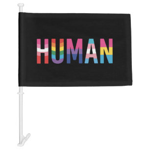 HUMAN LGBT Flag Gay Pride Month Transgender 