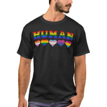 HUMAN LGBTQ Flag Gay Pride Month Transgender
