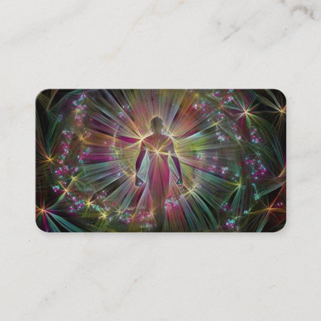 Human light business card (Front)