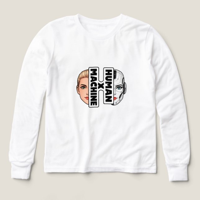 HUMAN × MACHINE Tri-Blend SHIRTS (Design Front)