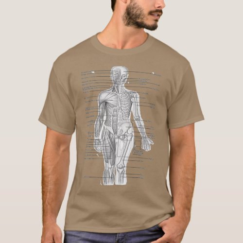 Human Muscle Anatomy Design  Gift Idea T_Shirt