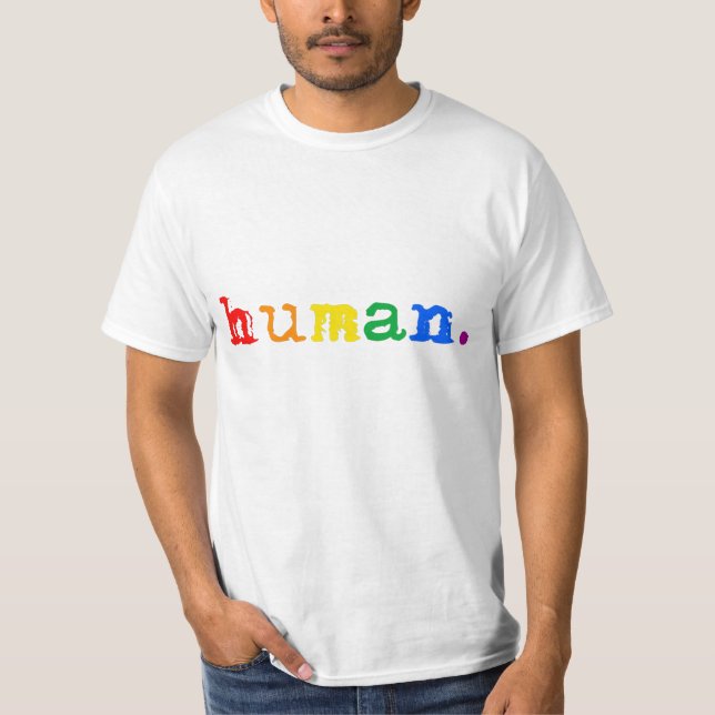 Human Pride T-Shirt (Front)