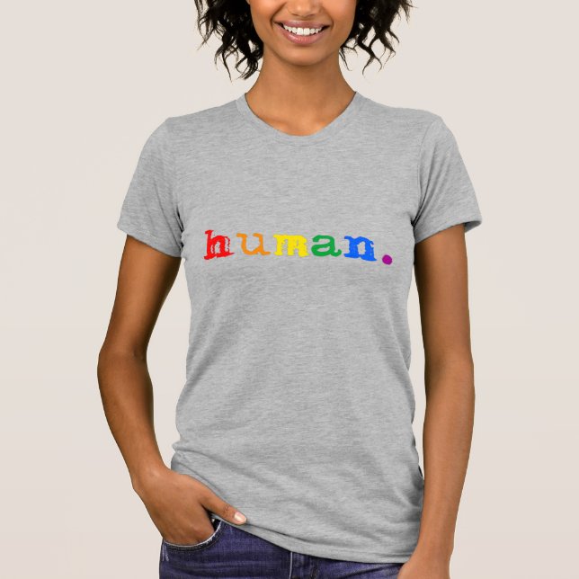 Human Pride T-Shirt (Front)