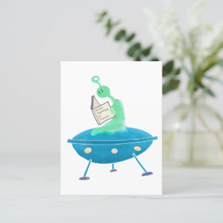 Human Psychology For Non-Humans (Alien Edition) Postcard