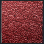 HUMAN RED BLOOD CELLS NAPKIN<br><div class="desc">HUMAN RED BLOOD CELLS</div>
