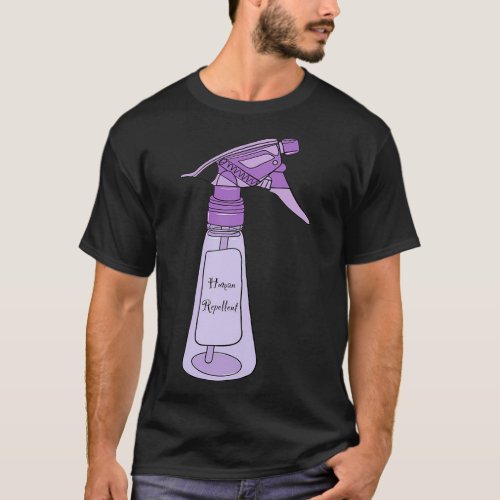 Human repellent spray T_Shirt
