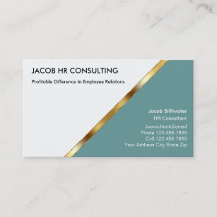 Hr Manager Business Cards Zazzle