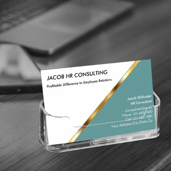 Human Resources Business Cards by Luckyturtle at Zazzle