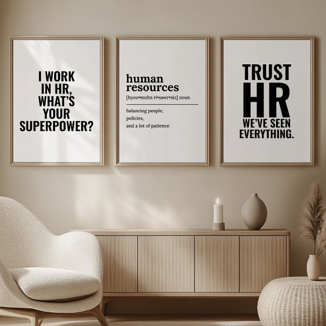 Human Resources HR Office Decor Wall Art Sets (Creator Uploaded)