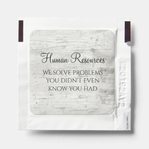 Human Resources HR Office Gift Employee Hand Sanitizer Packet