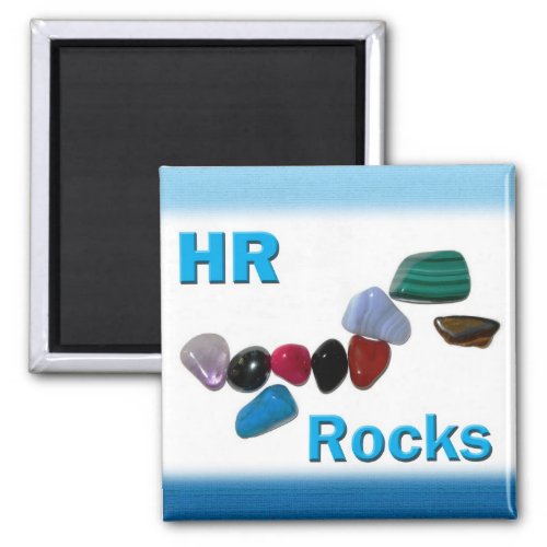 Human Resources HR Rocks Magnet