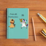 Human Resources HR Unicorn Horse Funny Notebook<br><div class="desc">This design was created though digital art. It may be personalized in the area provide or customizing by choosing the click to customize further option and changing the name, initials or words. You may also change the text color and style or delete the text for an image only design. Contact...</div>