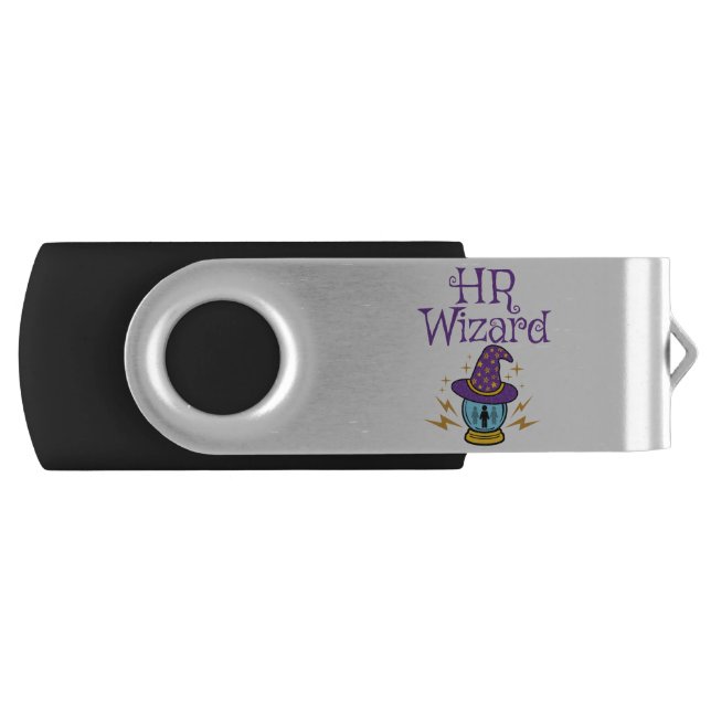 Human Resources HR Wizard Flash Drive (Front)