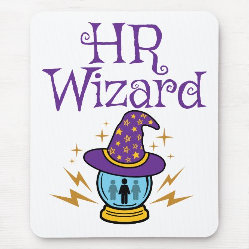 Human Resources HR Wizard Mouse Pad