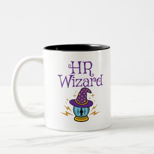 Human Resources HR Wizard Two_Tone Coffee Mug