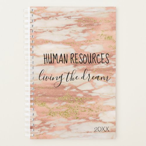 Human Resources Living the Dream Office Humor Planner