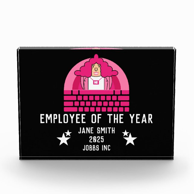 Human Resources Office Acrylic Award (Front)