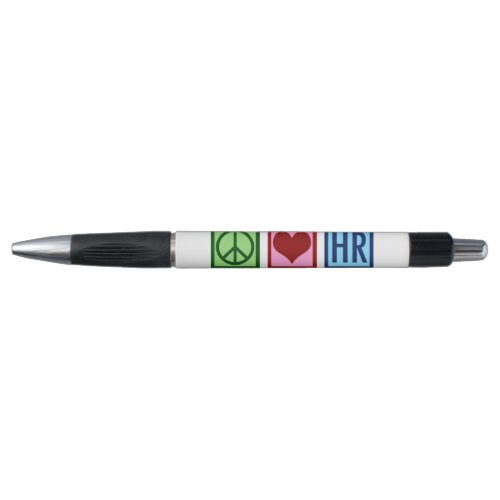 Human Resources Peace Love HR Pen