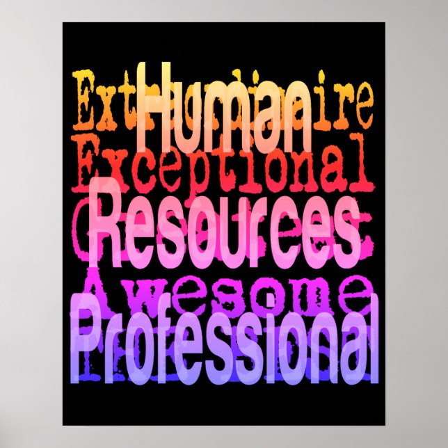 Human Resources Professional Extraordinaire Poster (Front)
