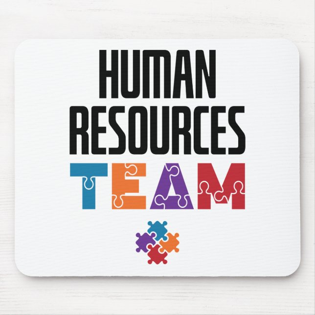 Human Resources Team HR Mouse Pad (Front)