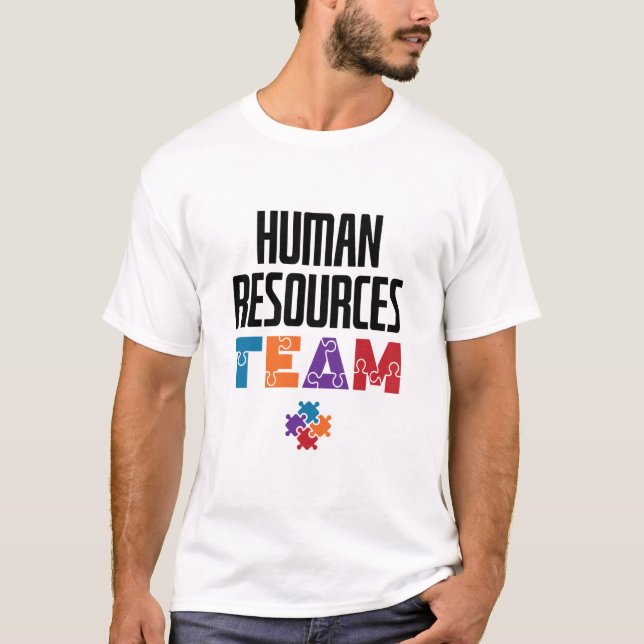 Human Resources Team HR T-Shirt (Front)
